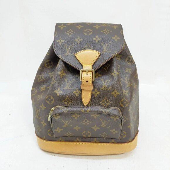 Authentic Louis Vuitton Montsouris MM Backpack Monogram Bag main image 15